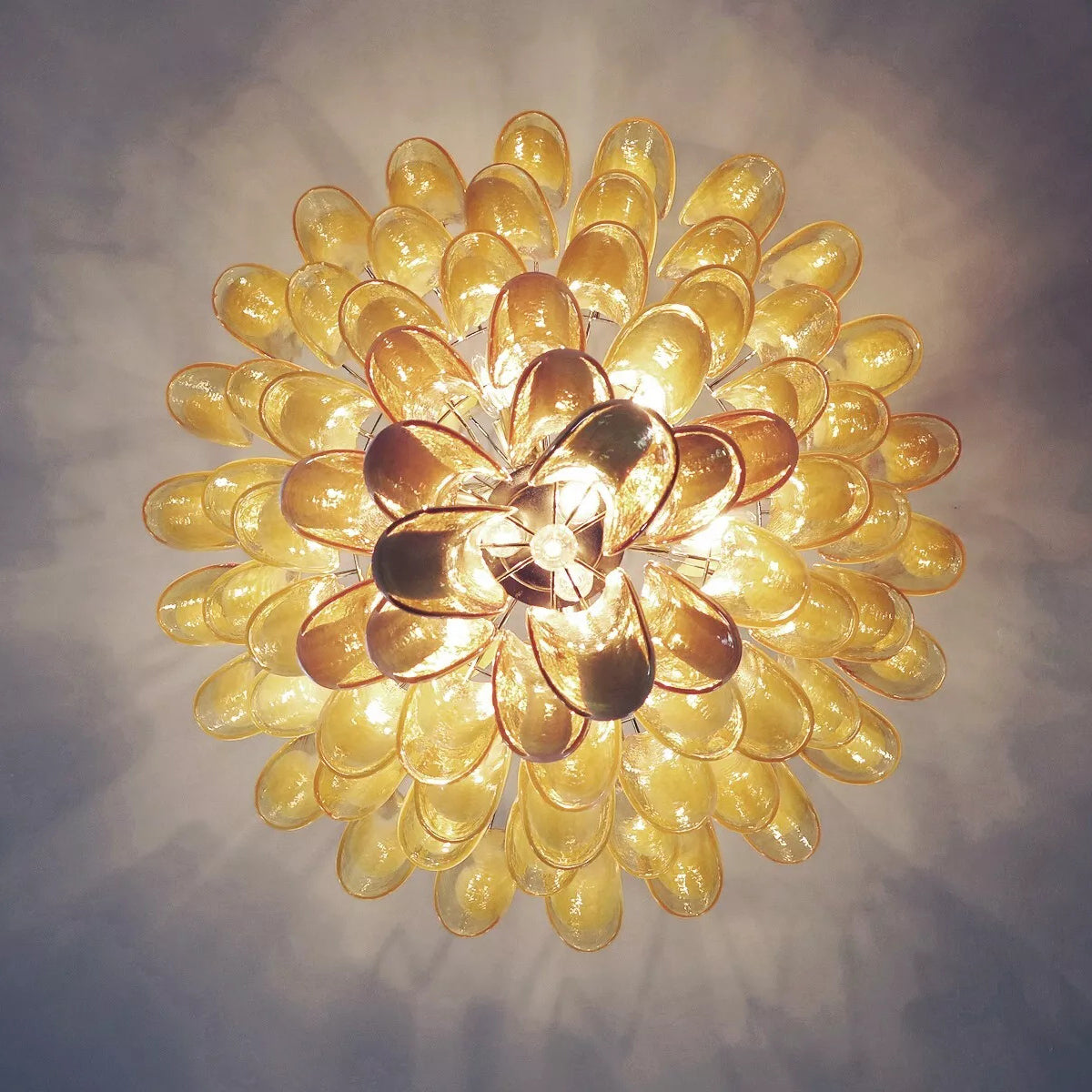 Caramello Petal Chandelier