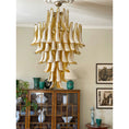 Load image into Gallery viewer, Caramello Petal Chandelier
