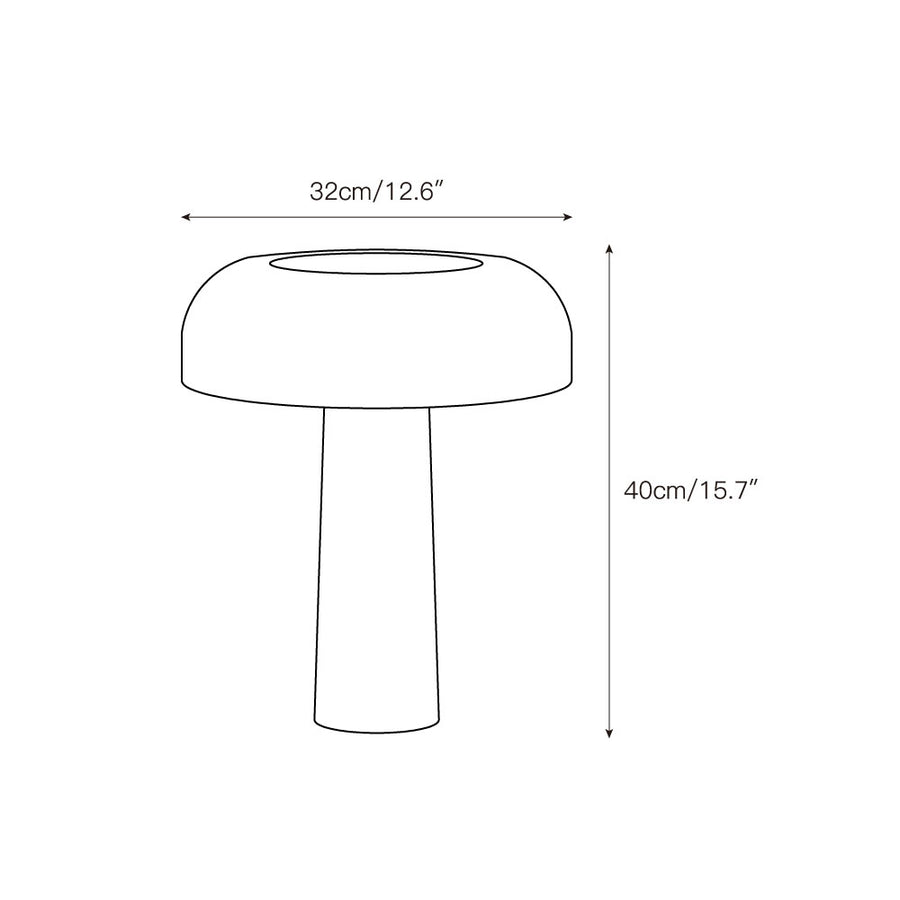 Carla Table Lamp – detail 3 — Dimension drawings 1