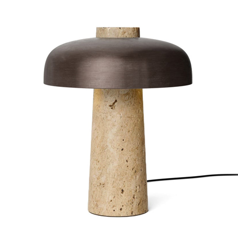 Carla Travertine Table Lamp