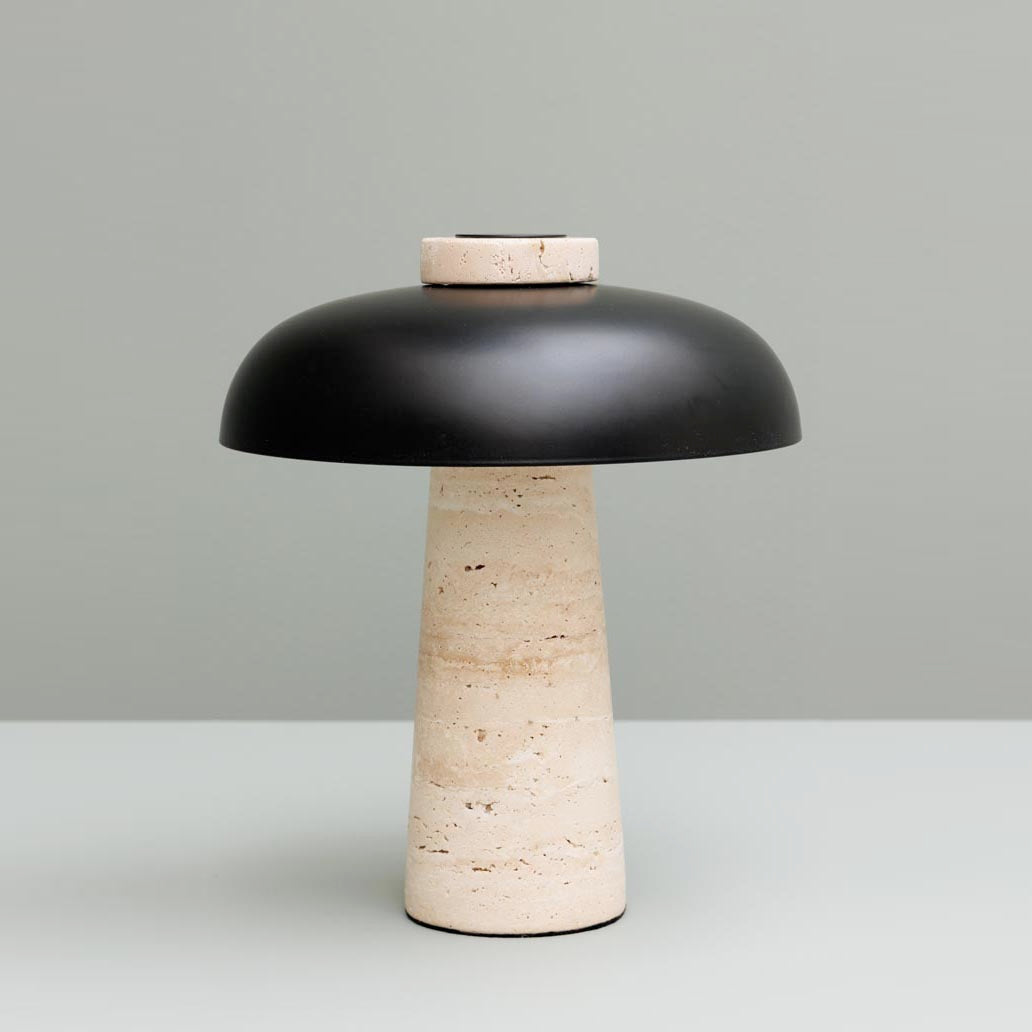 Carla Travertine Table Lamp