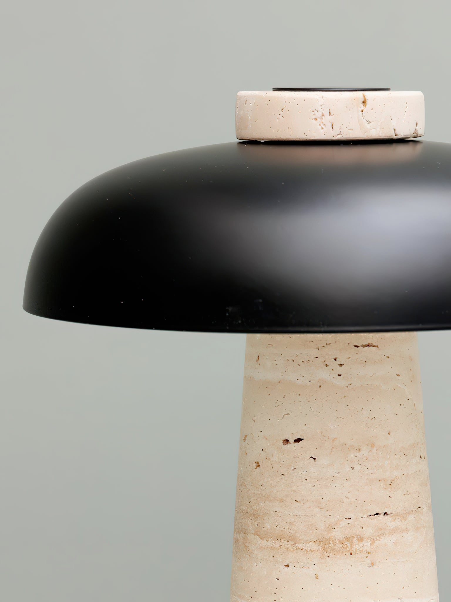 Carla Travertine Table Lamp