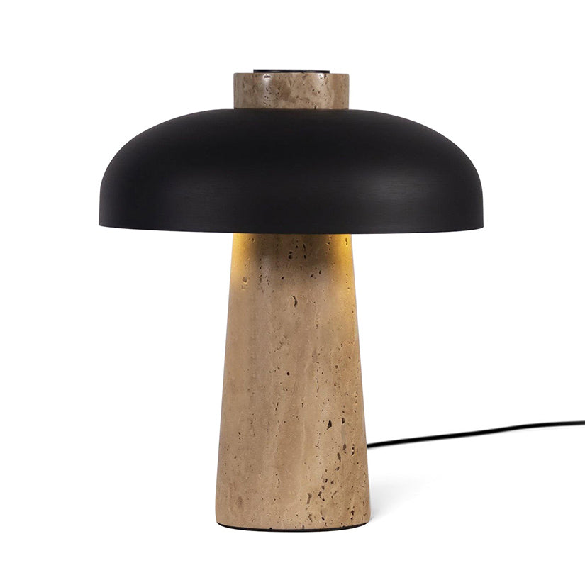 Carla Travertine Table Lamp