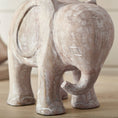 Load image into Gallery viewer, Carved Wood Animal Table Lamp
