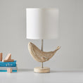 Load image into Gallery viewer, Carved Wood Animal Table Lamp
