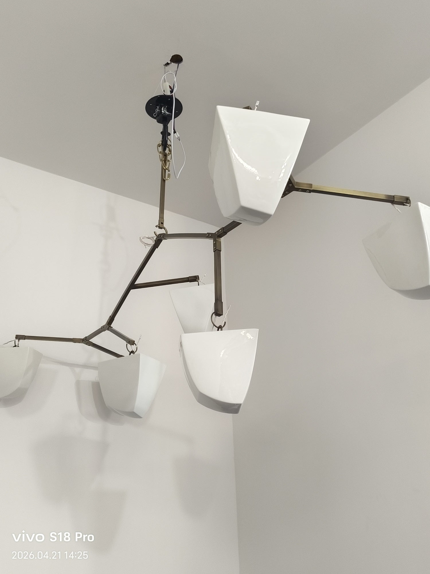 Branching Mobile Chandelier