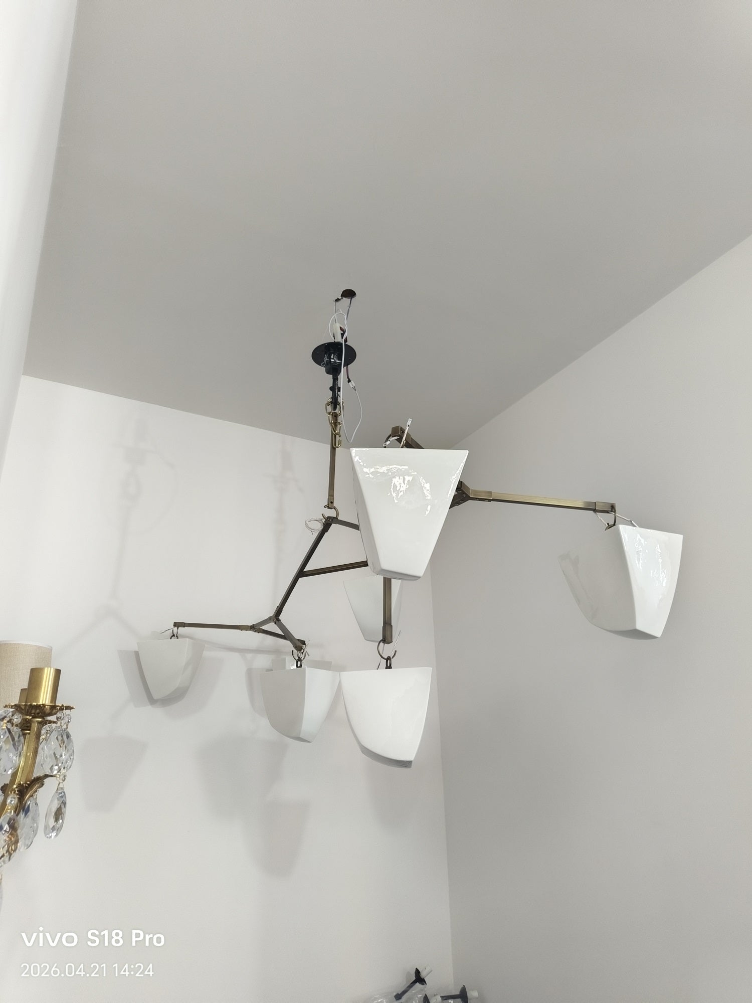 Branching Mobile Chandelier