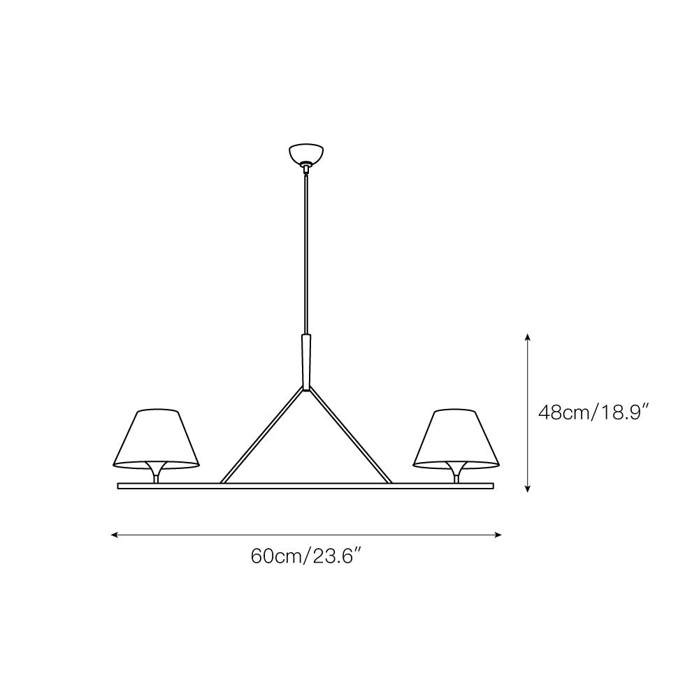 Casta Linear Chandelier