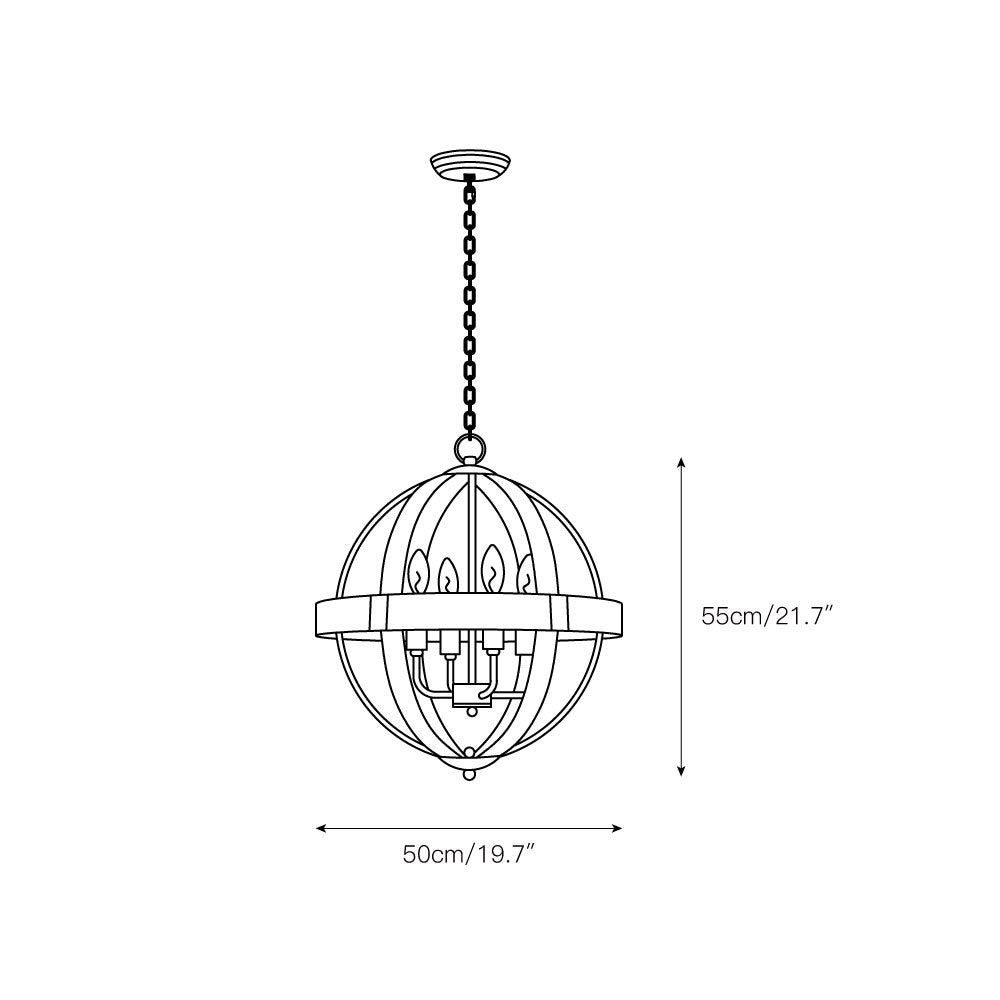 Lampe à suspension Castello