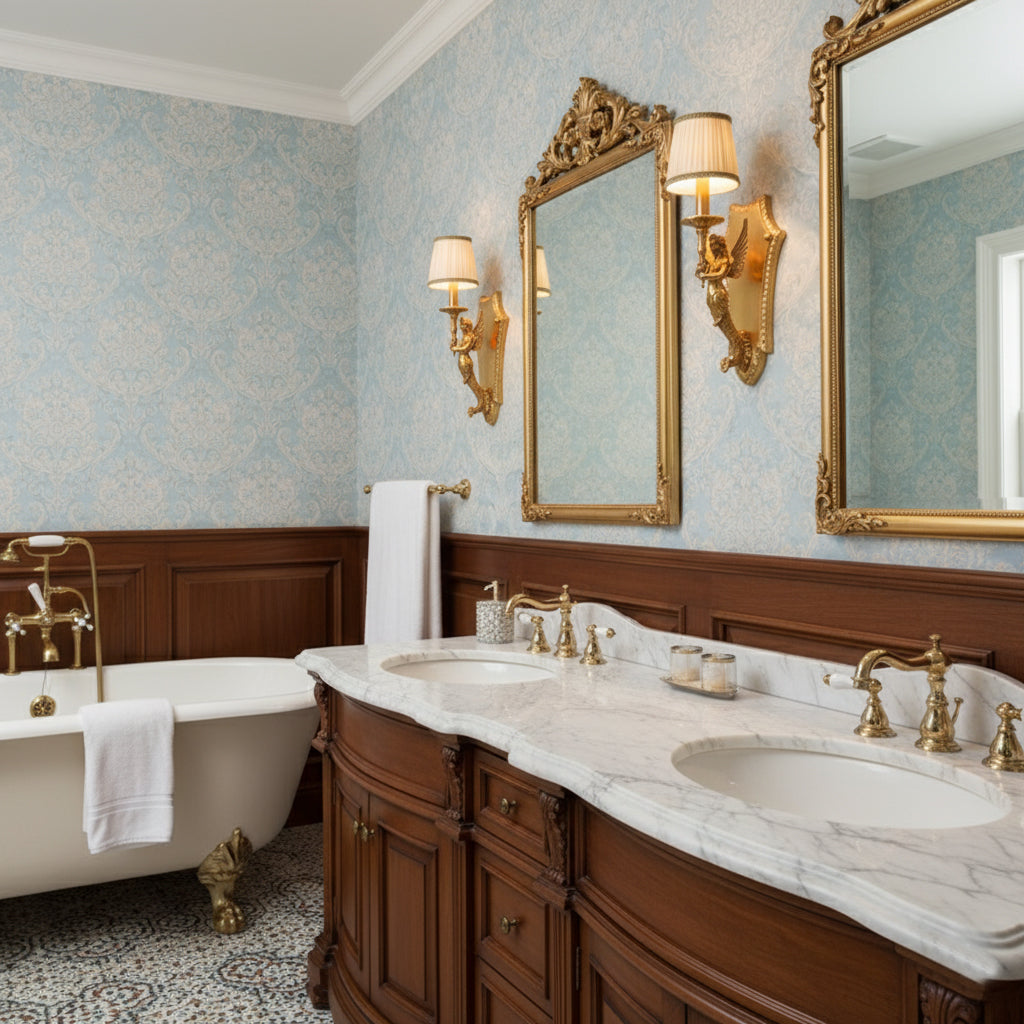 Caterina Brass Wall Lamp