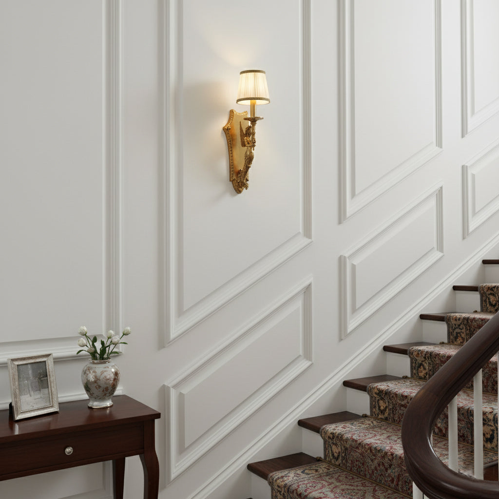 Caterina Brass Wall Lamp