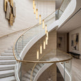 Load image into Gallery viewer, Celestial Alabaster Cascade Chandelier
