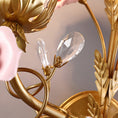 Load image into Gallery viewer, Ceramic Rose Vine Sconce
