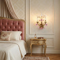 Load image into Gallery viewer, Ceramic Rose Vine Sconce
