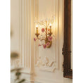 Load image into Gallery viewer, Ceramic Rose Vine Sconce
