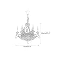 Carica l'immagine nel visualizzatore della galleria, Chantilly Crystal Chandelier – detail 3
