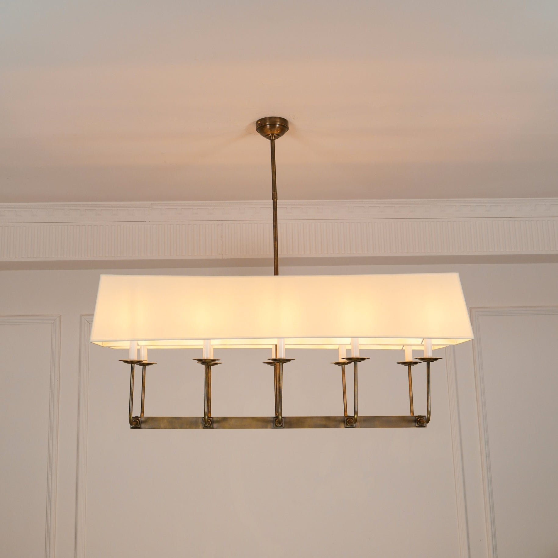 Chapman & Myers Linear Chandelier