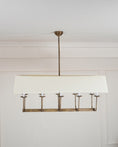 Load image into Gallery viewer, Chapman & Myers Linear Chandelier
