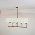 Load image into Gallery viewer, Chapman & Myers Linear Chandelier
