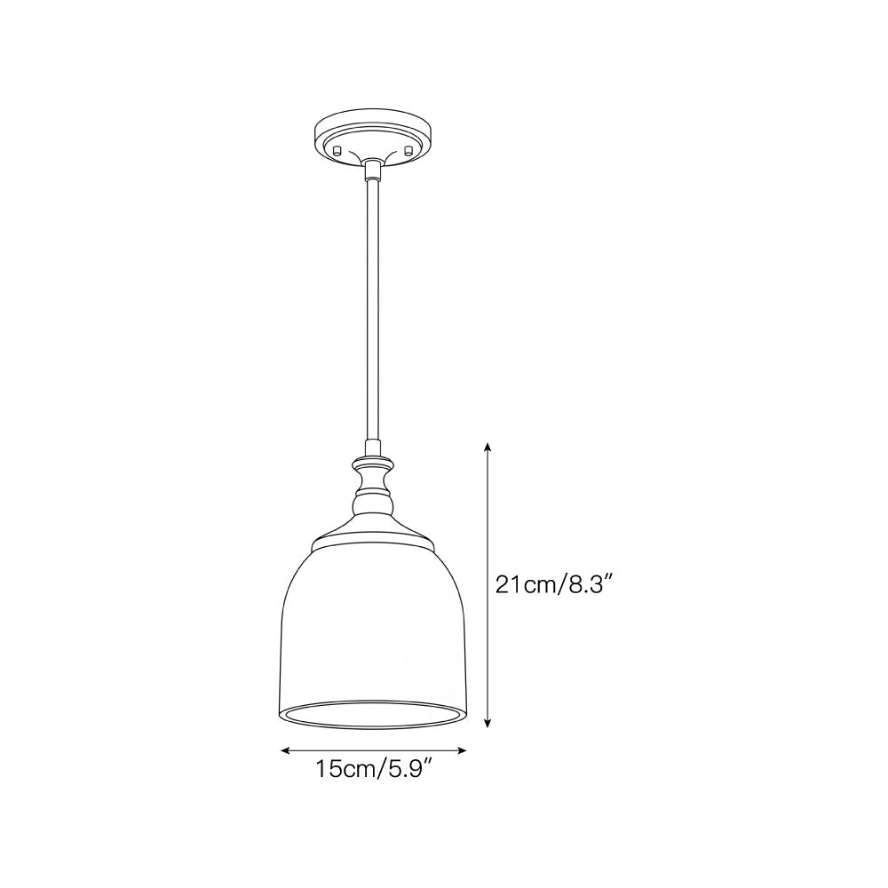 Chart Alabaster Pendant Lamp