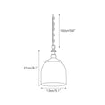 Load image into Gallery viewer, Chart Chain Alabaster Chandelier
