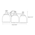Load image into Gallery viewer, Chart Glass Plug-in Wall Sconce
