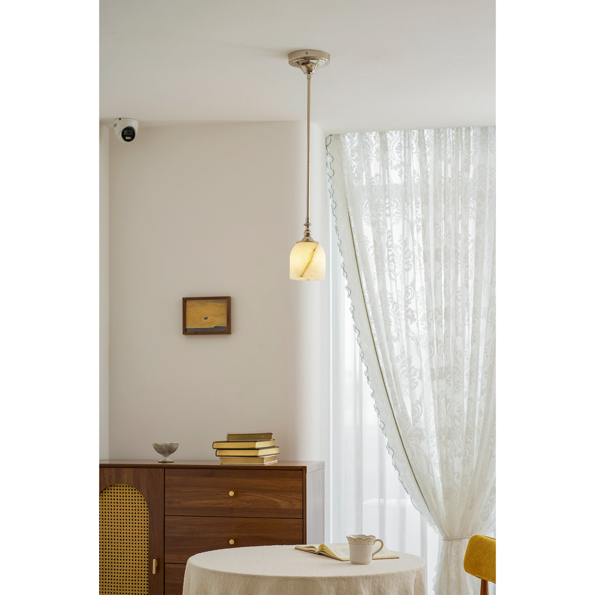 Chart Alabaster Pendant Lamp