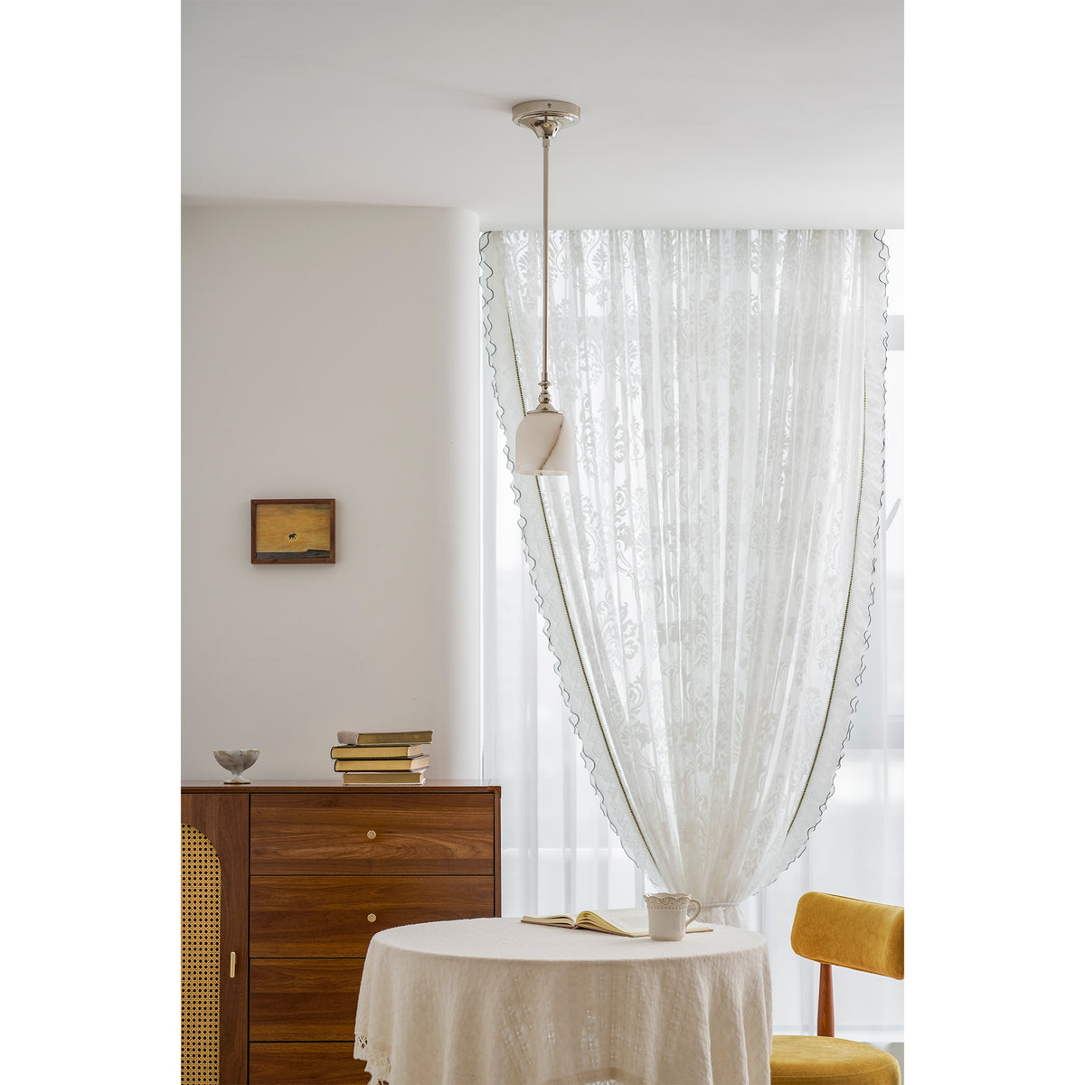 Chart Alabaster Pendant Lamp