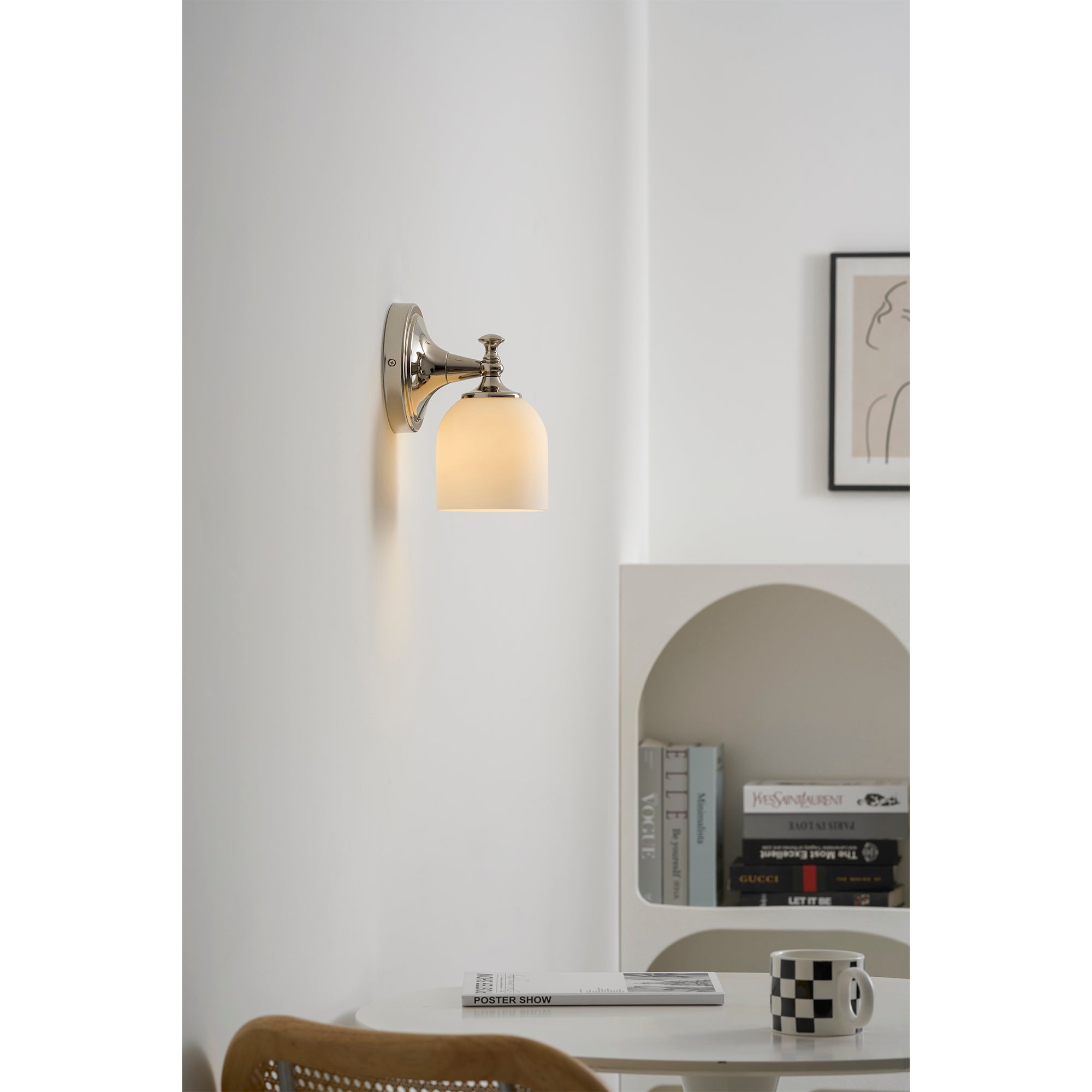 Chart Short Arm Sconce