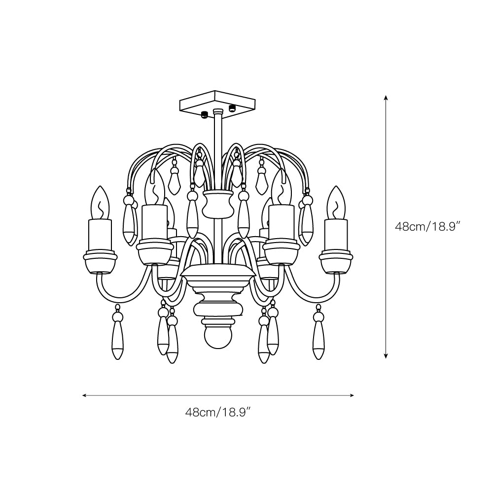 Chateau Nobles Chandelier