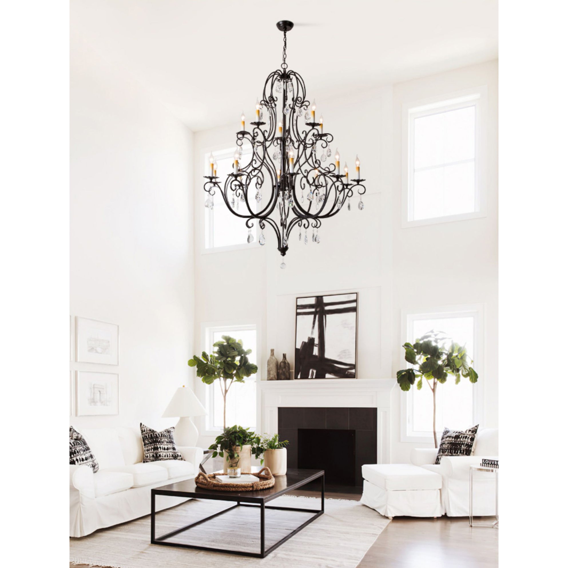 Chateau Tiered Chandelier