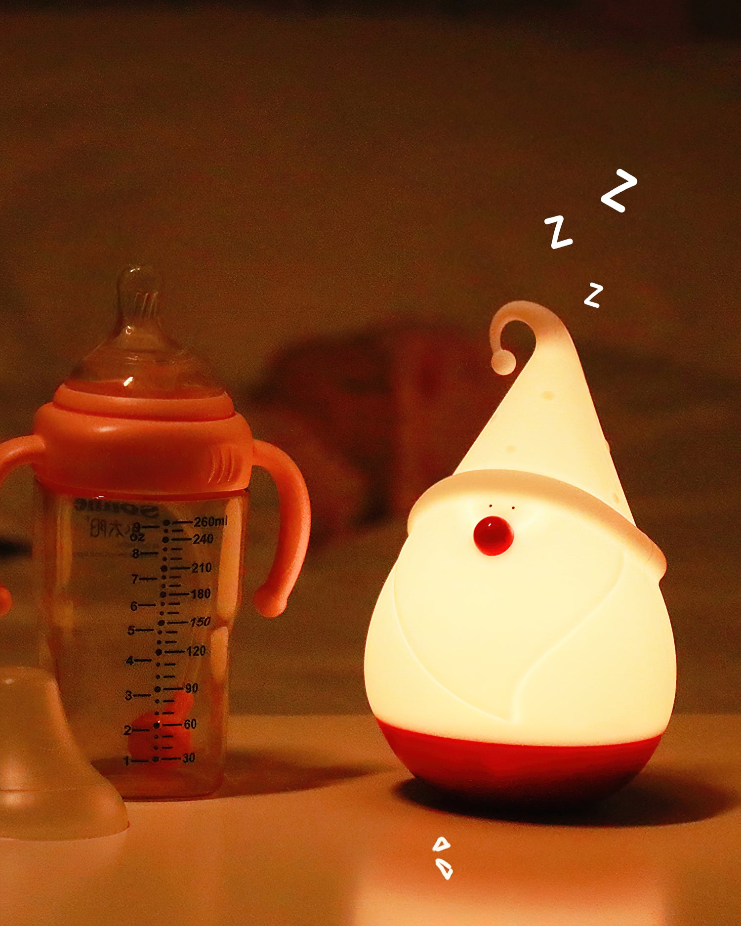 Snowman Night Light (built-in battery)