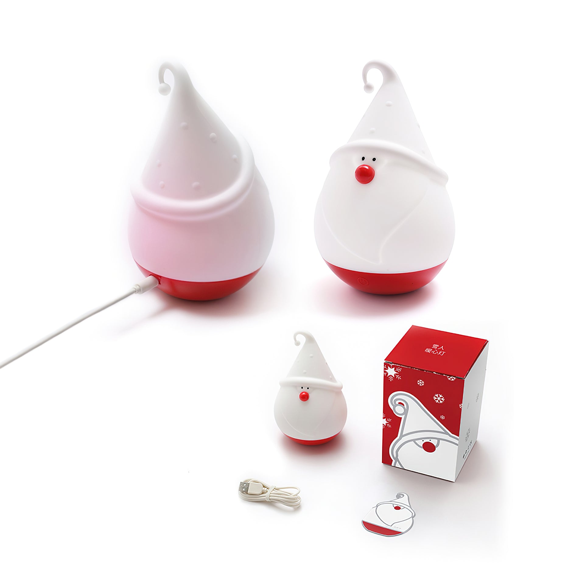 Snowman Night Light (built-in battery)