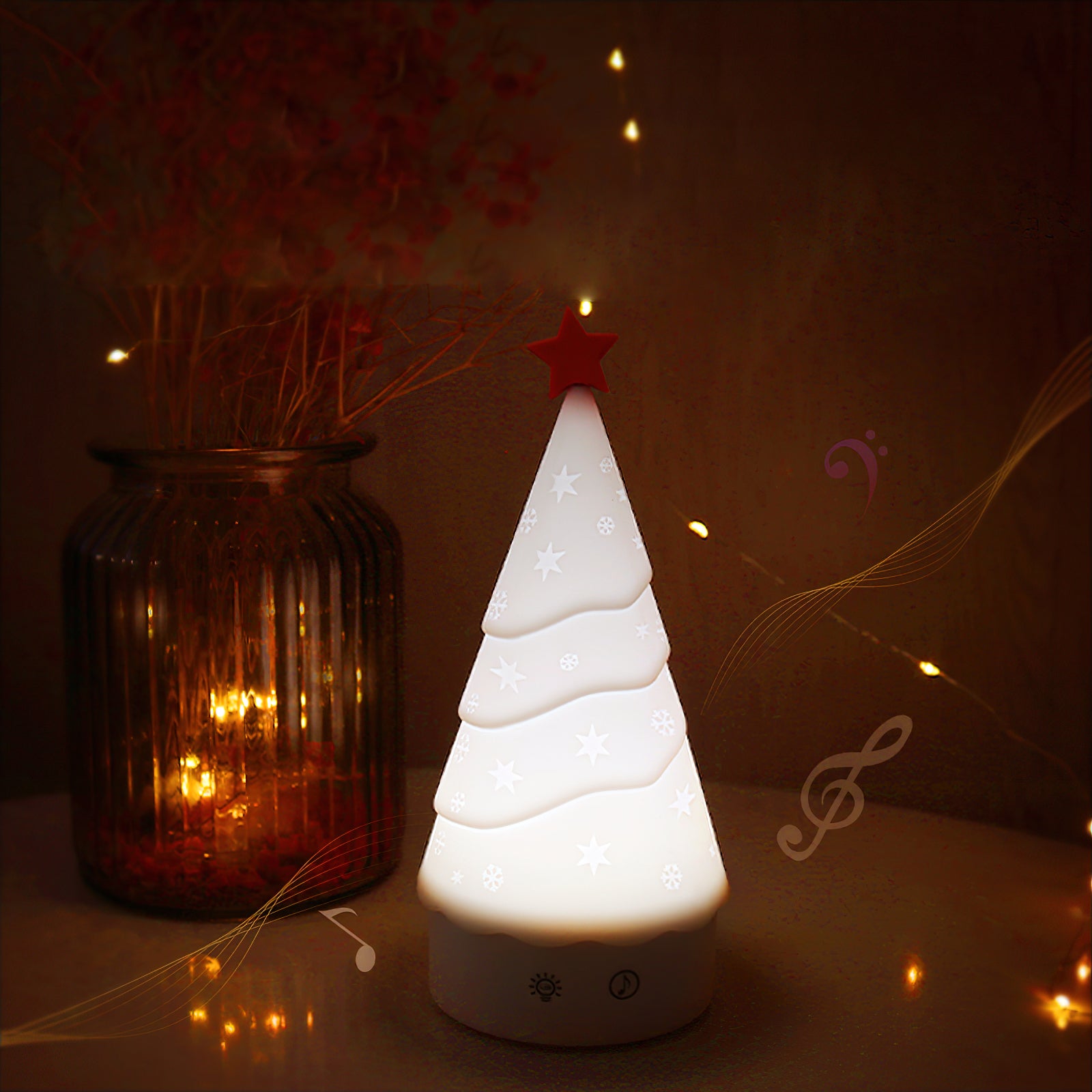 Tree Night Light (built-in battery)