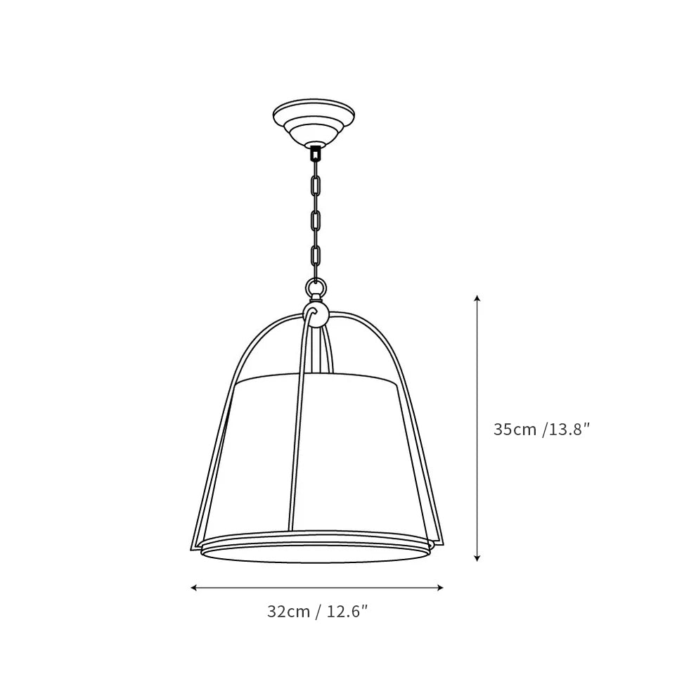 Lampe à suspension Clarke