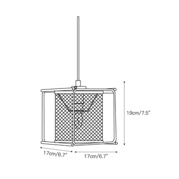 Clarus Pendant Lamp – detail 3 — Dimension drawings 1