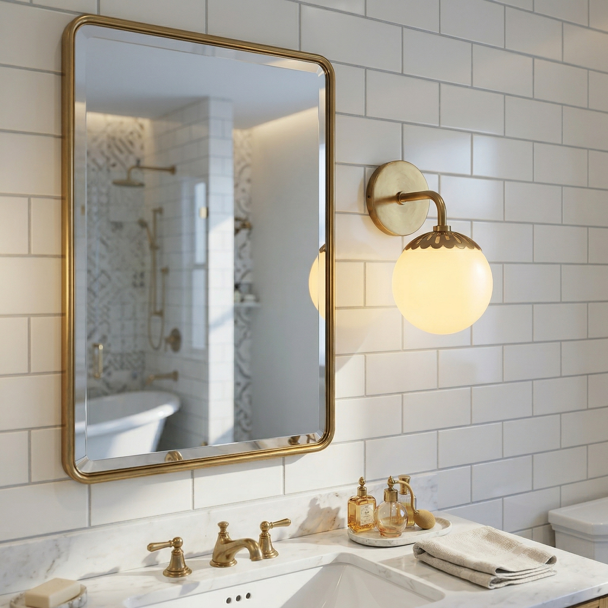 Dewdrop Globe Sconce