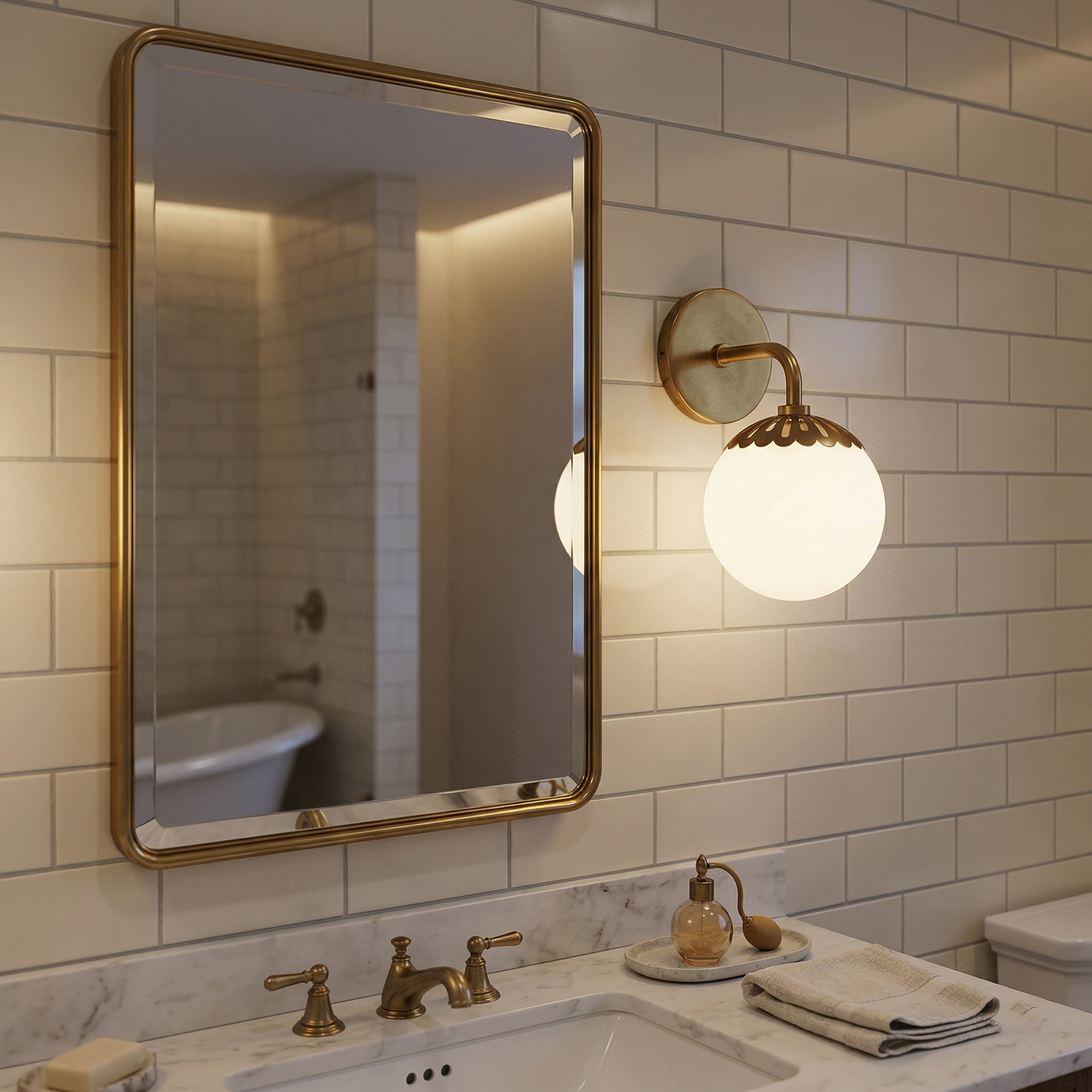 Dewdrop Globe Sconce