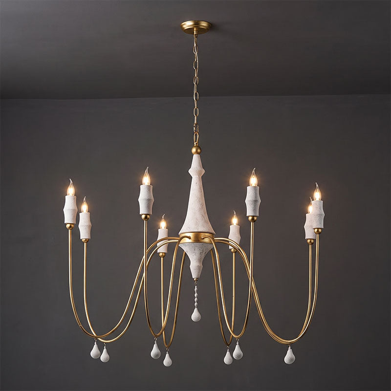 Clay Chandelier