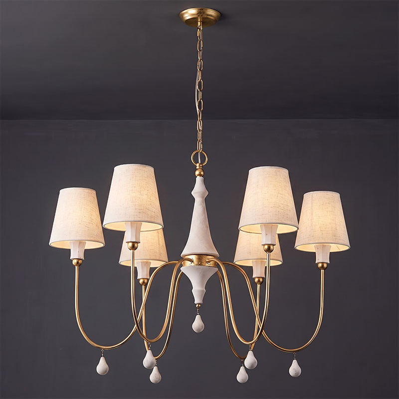Clay Chandelier