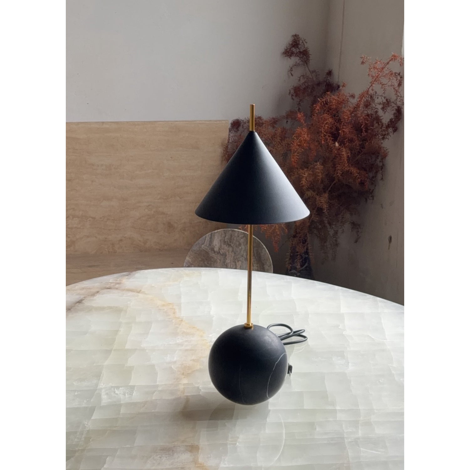 Cleo Orb Table Lamp