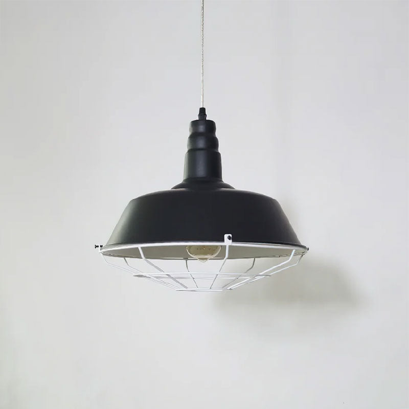 Red Barn Dome Pendelleuchte