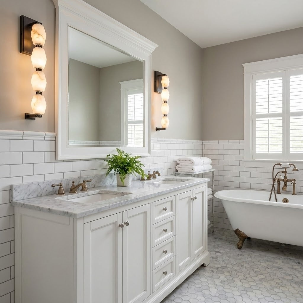 Collier Alabaster Fix Wall Lamp