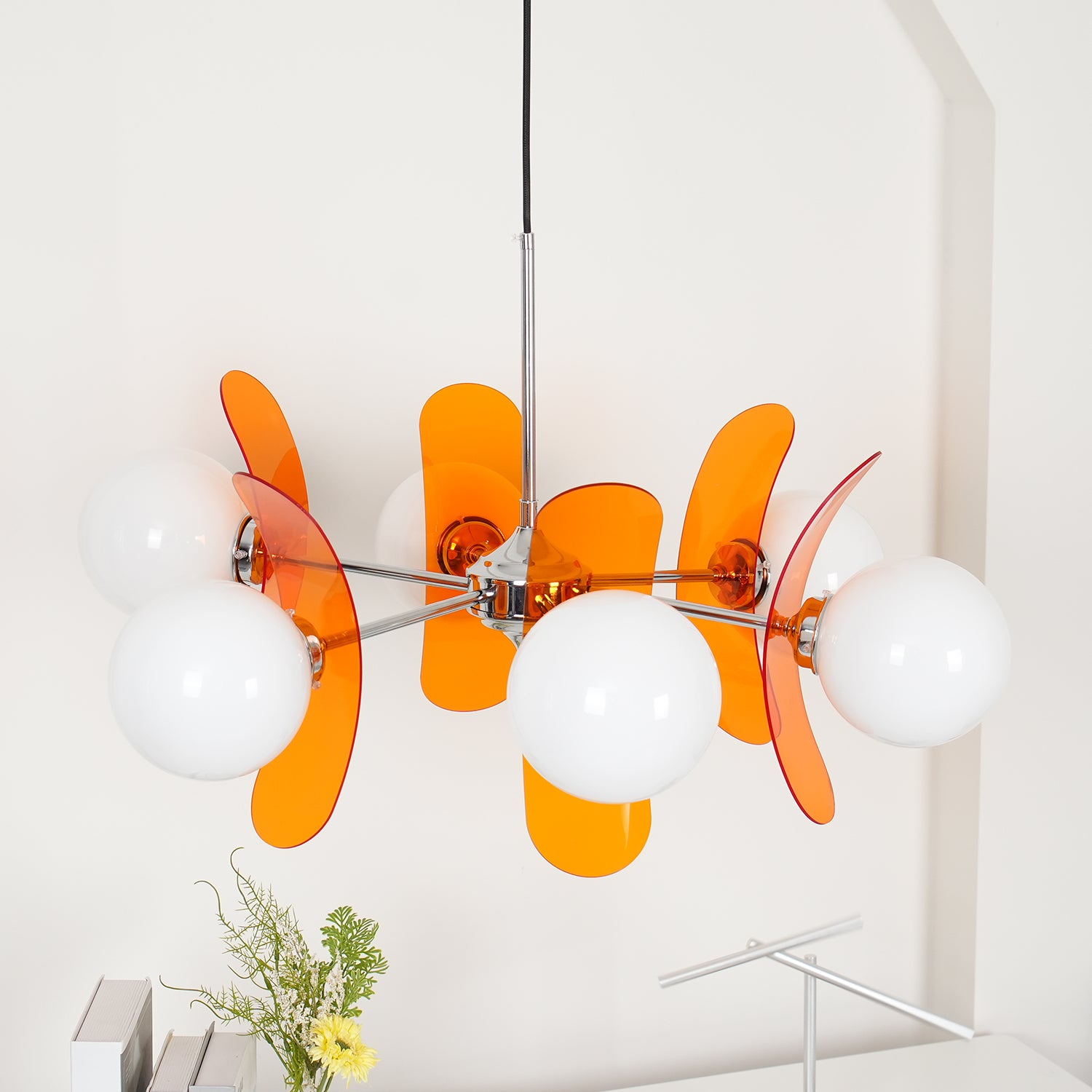 Coloured Sputnik Chandelier