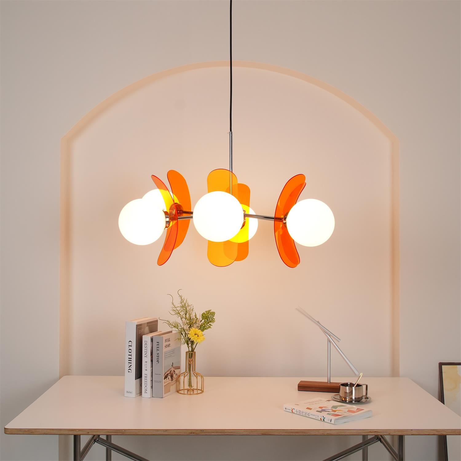 Coloured Sputnik Chandelier