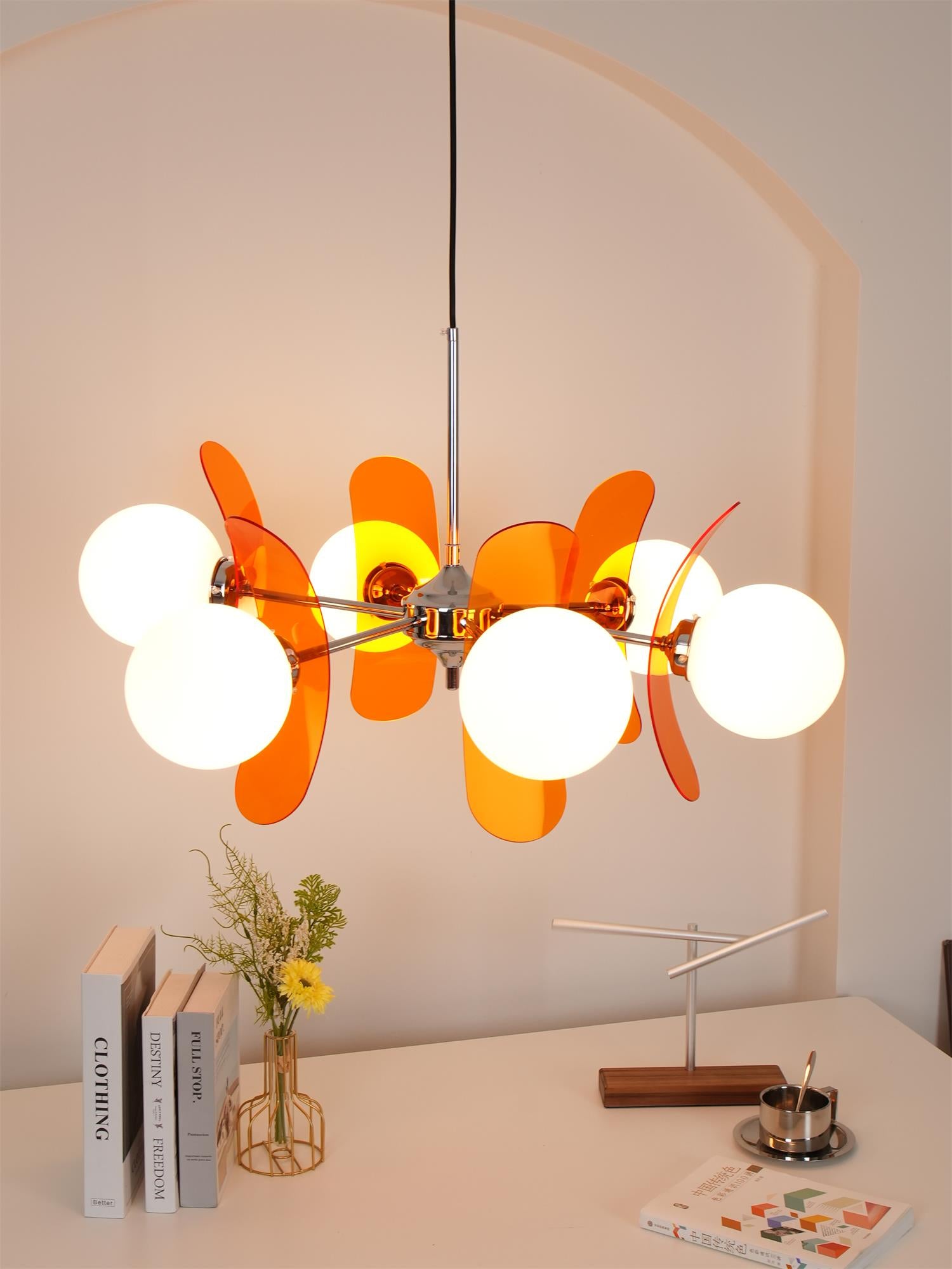 Coloured Sputnik Chandelier