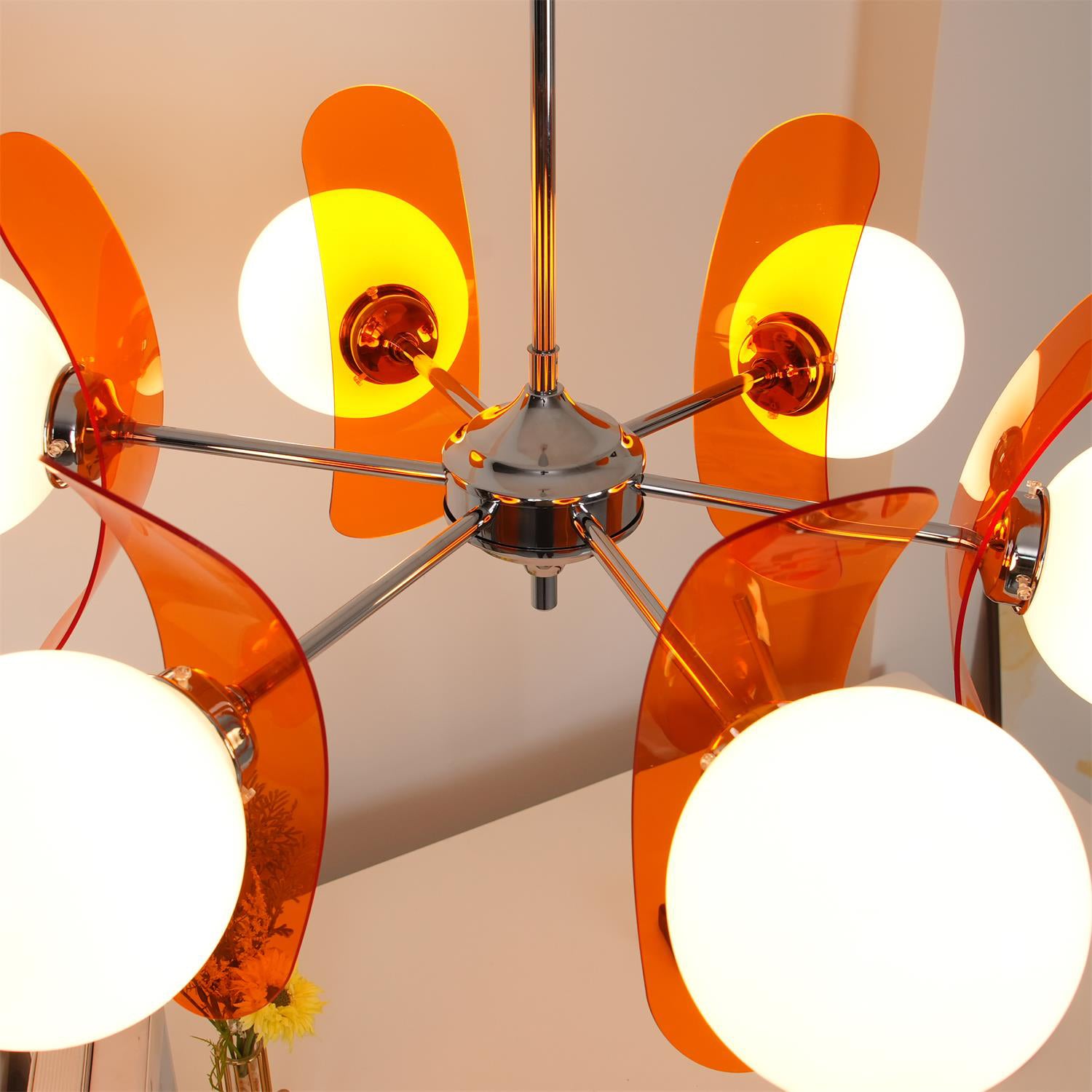 Coloured Sputnik Chandelier