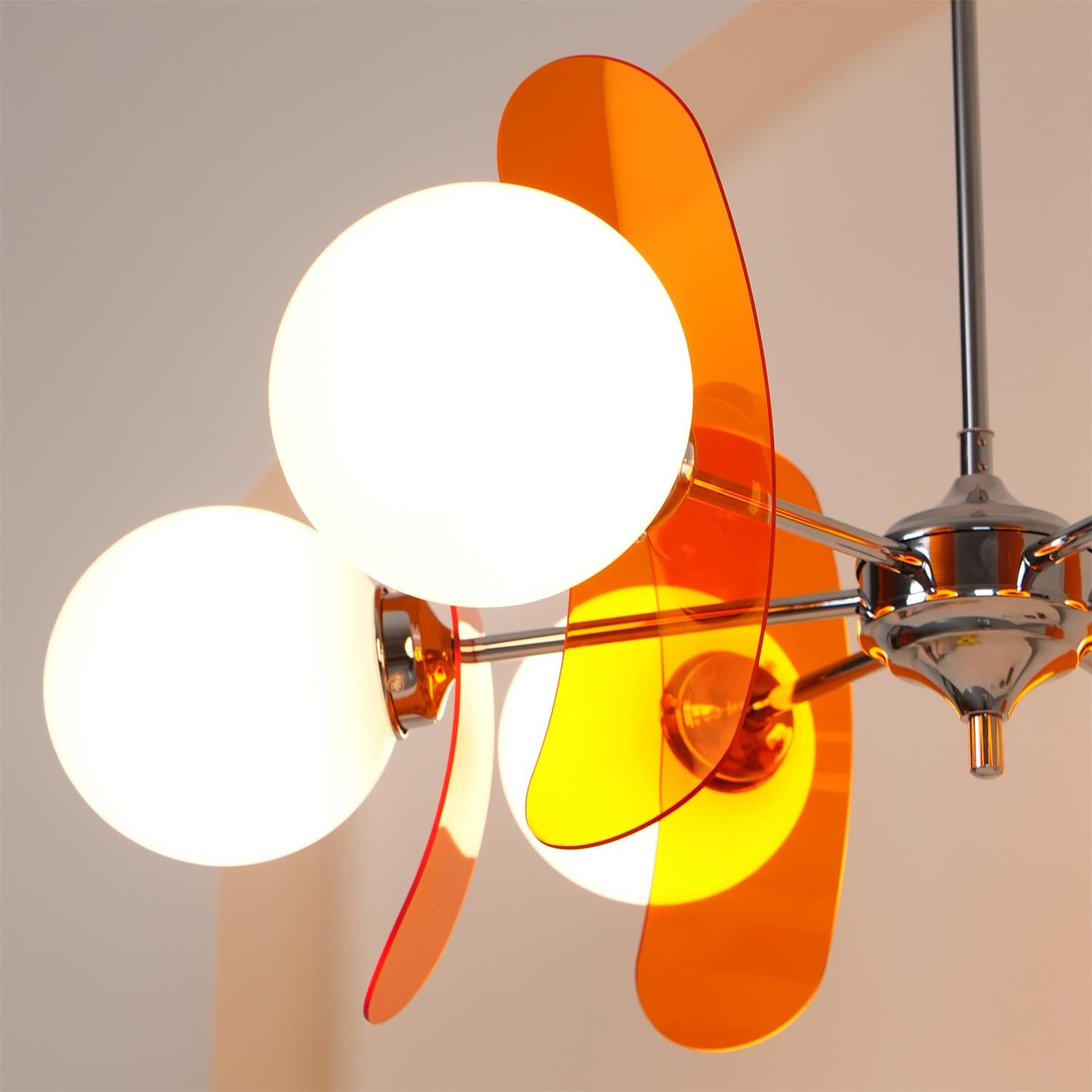 Coloured Sputnik Chandelier