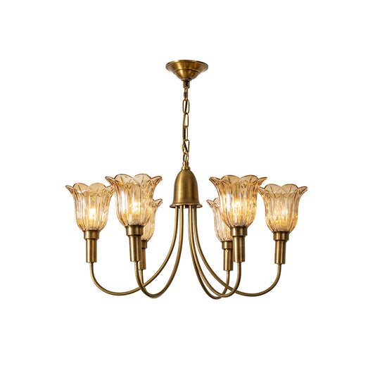 Lustre en laiton Columbia