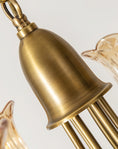 Load image into Gallery viewer, Columbia Brass Chandelier
